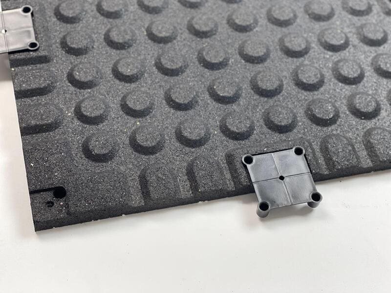 Close up of a thermostat showing floor temperature